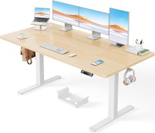 ErGear Electric Standing Desk-160 x 80 cm-100kg Load Capacity Height Adjustable