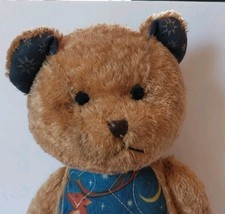 Jim Shore Boyds Starzly Reindeer Quilted Tummy Teddy Bear Plush Jointed Xmas