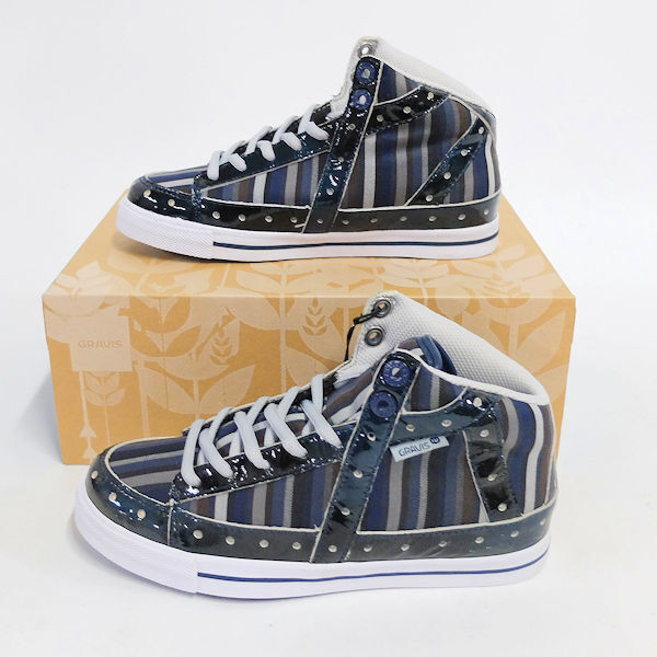 Женские туфли Gravis Gemini Hi Skate Shoes Dress синего цвета - 6