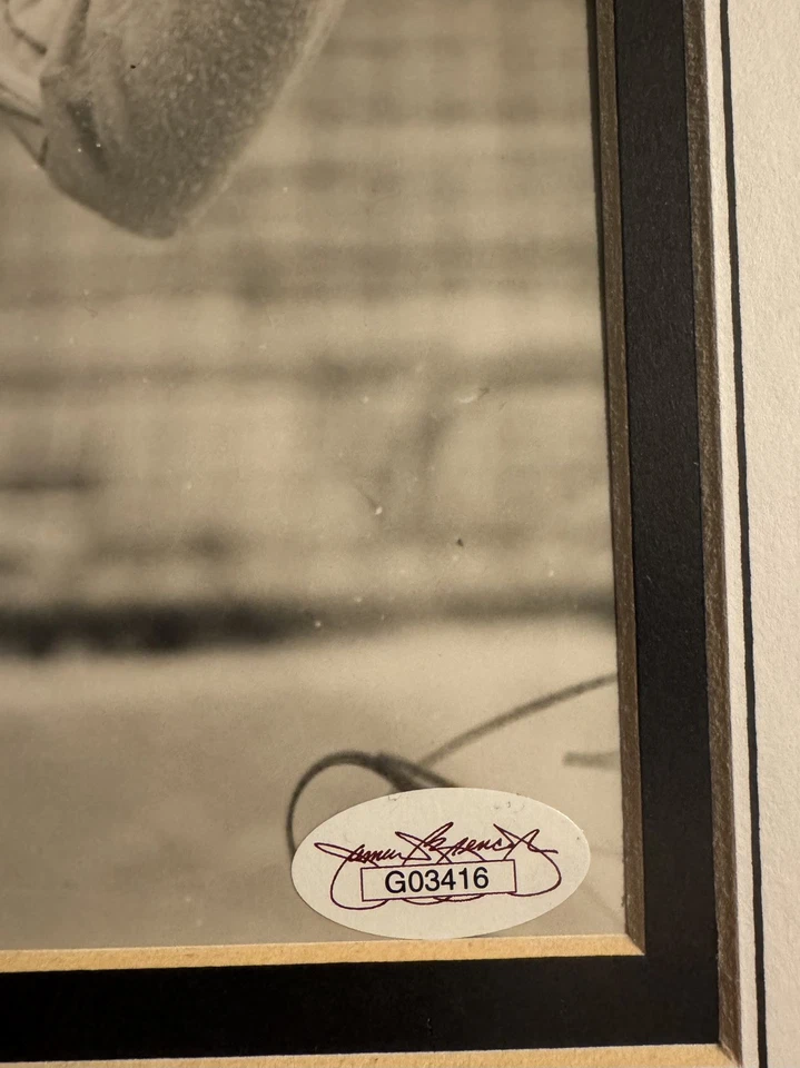 NY Yankees Hall Of Famer Bill Dickey Signed Baseball Photo Authentic (JSA) - Image 3 of 3