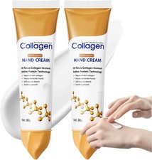 Vividella Collagen Hand Cream for Women - Moisturising Anti-Aging Treatment for 