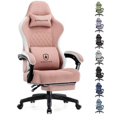 GTPLAYER Gaming Chair, Computer Office Chair with Pocket Spring Cushion, Link...