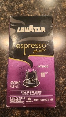 Lavazza Espresso Maestro Intenso Ground Coffee 10 Capsules 57g