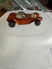 hot wheels 1 64 diecast Redline 1968 Beatnik Bandit orange with button