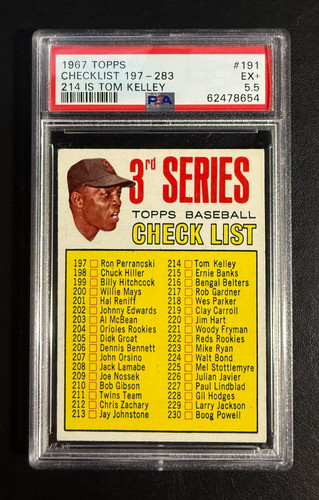 Tom Kelley #214 card