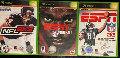 ESPN NFL 2K3-2K5 (Microsoft Xbox, 2002-04) ****TESTED****