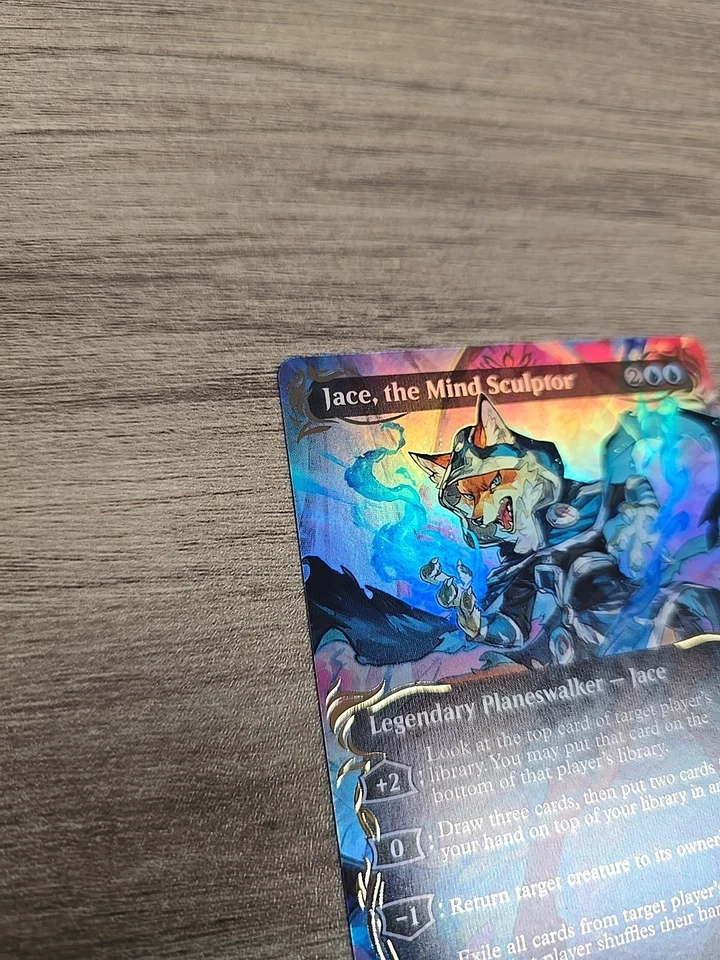 Jace, the Mind Sculptor (Borderless) (Raised Foil) Commander: Bloomburrow Foil - Image 4 of 4