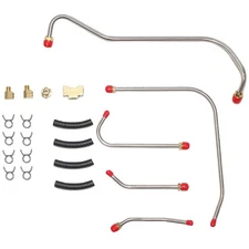 JEGS 636321 Front 5 Line Kit 64-68 Mopar Dodge Coronet Plymouth Fury/Belvedere/S