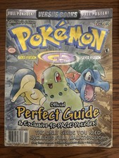2000 Pokemon Gold and Silver Game Official Perfect Guide Versus Books No Poster