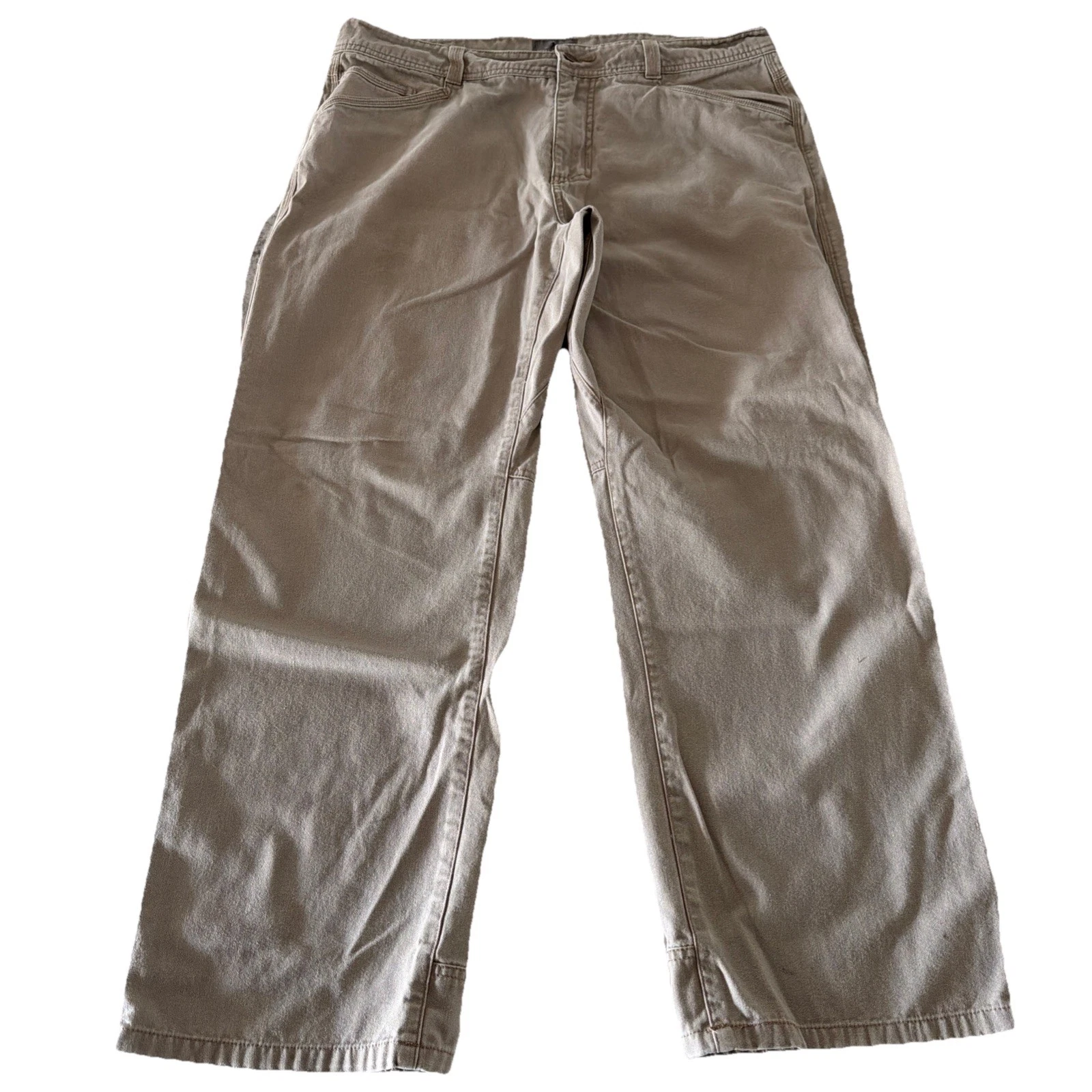 Royal Robbins Vintage Outdoor Hiking Fishing Utility Khaki Pants Men's 36x30 EUC