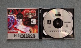 Tekken 3 PlayStation One PS1 PAL Version Platinum Rare VG Condition Complete