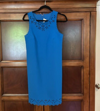 J Crew Blue sleeveless dress size 4