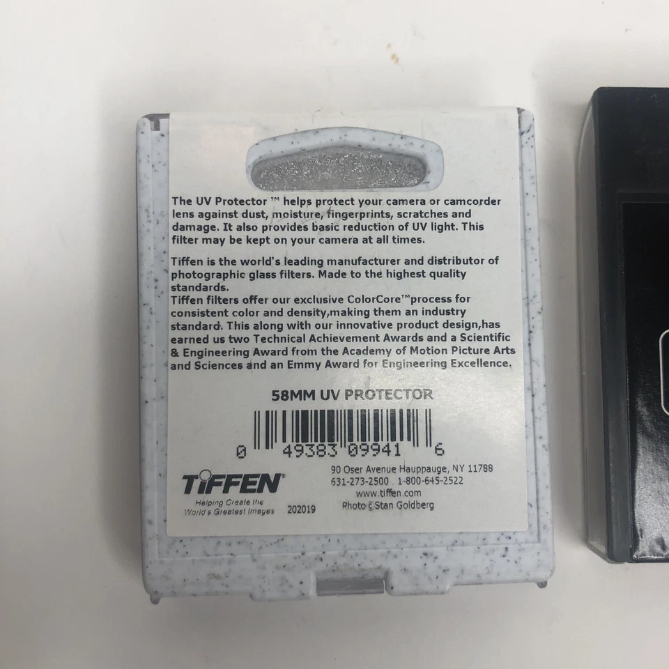 Rocketfish 58mm Ultra Violet UV Lens Filter - RF-UVF58 Canon Tiffen 3 Filters - Image 4 of 4