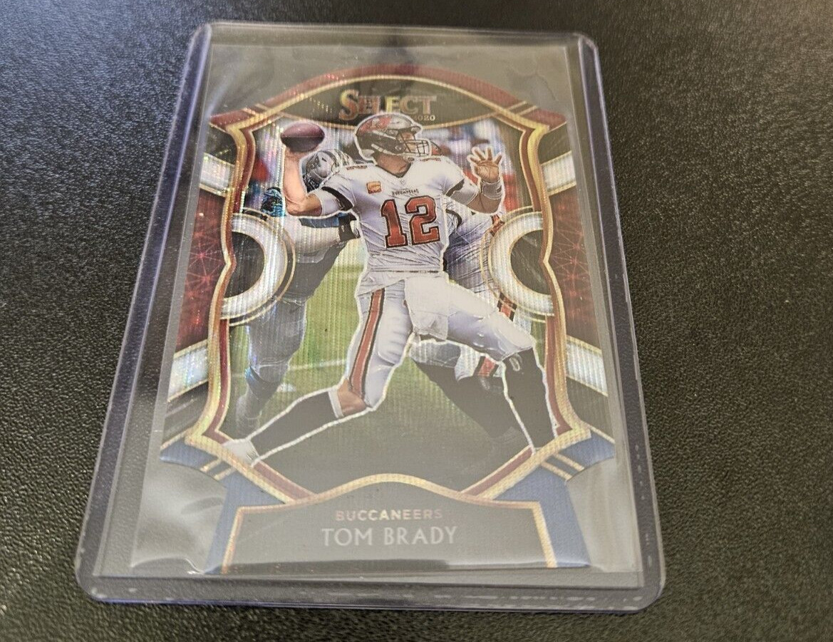 2020 Select Football Tom Brady Concourse Tri-Color Die Cut Tampa Bay Buccaneers