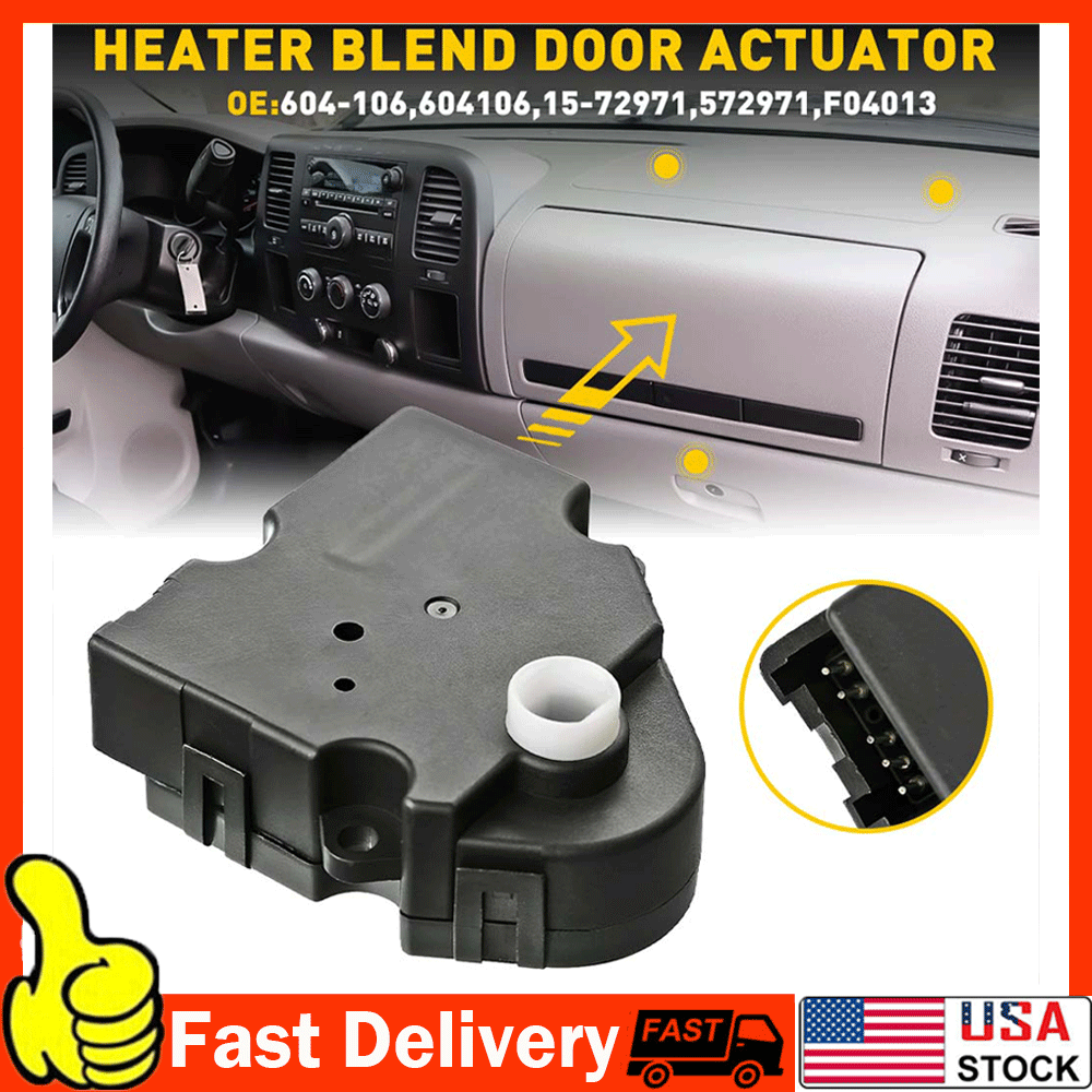 Heat Blend Door Car Blowing Cold Air HVAC Heater Blend Door