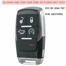 GQ4-76T Remote Car Key Fob for 2019 2020 2021 2022 Dodge Ram 2500 3500 4500 5500