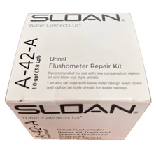 SLOAN A-42-A Urinal Flushometer Repair Kit  1.0 gpf/3.8 Lpf  Code #3301044 - NEW