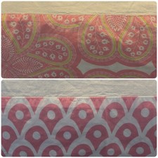 Crate  Barrel Kids The Land of Nod Baby Girl Crib Skirt Dust Ruffle Reversible