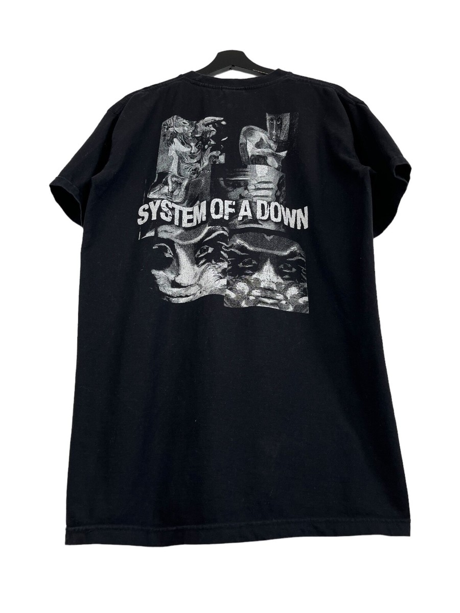 Vintage 90s System of a Down Tour Tee Black T-shirt | eBay Vintage 90s System of a Down Tour Tee Black T-shirt | eBay