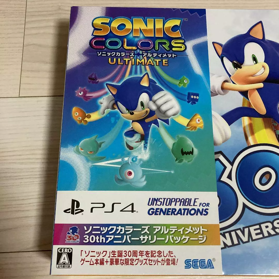 Sonic Colors (Wii) (Japan Version) - Sonic Collectibles - Sonic Notes