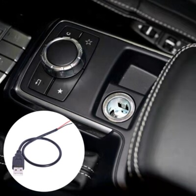 USB to 2Pin Bare Wire Open End Cable USB Male 2Pin Pigtail Power Wire Replace