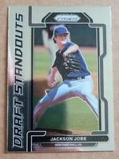 Jackson Jobe 2021 Panini Prizm Draft Picks Draft Standouts Baseball Card DS-JJ