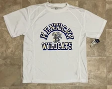 Kentucky Wildcats J America Mesh Jersey Shirt Adult Large L White NWT New