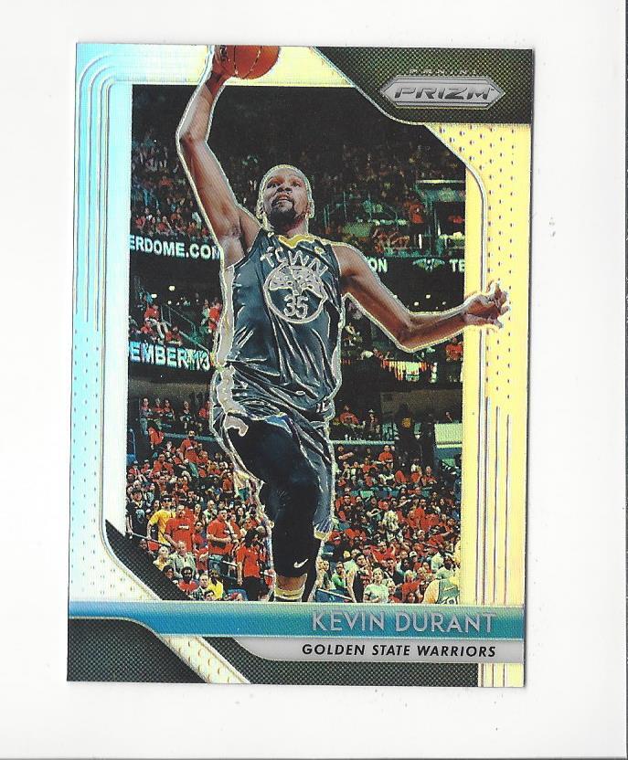 2018-19 Panini Prizm Prizms Silver #252 Kevin Durant Warriors