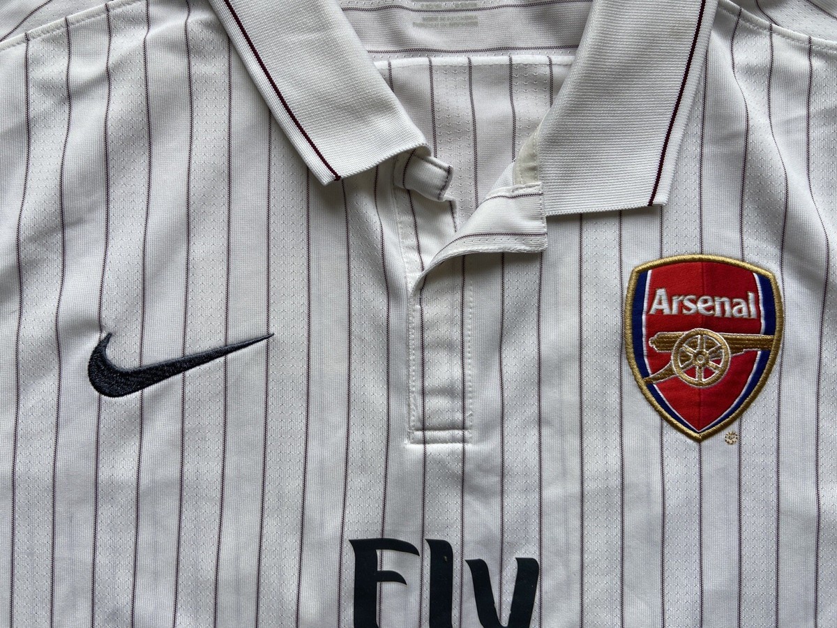 ARSENAL 2009 2010 THIRD SHIRT JERSEY LONG SLEEVE NIKE sz L ARSENAL 2009 2010 THIRD SHIRT JERSEY LONG SLEEVE NIKE sz L