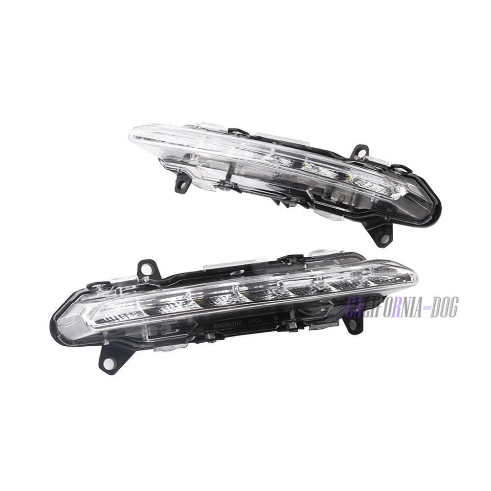Pair R+L Daytime Running Fog Light LED For MERCEDES S-Class 09-13 W221 S350 S500 - Image 2 of 4