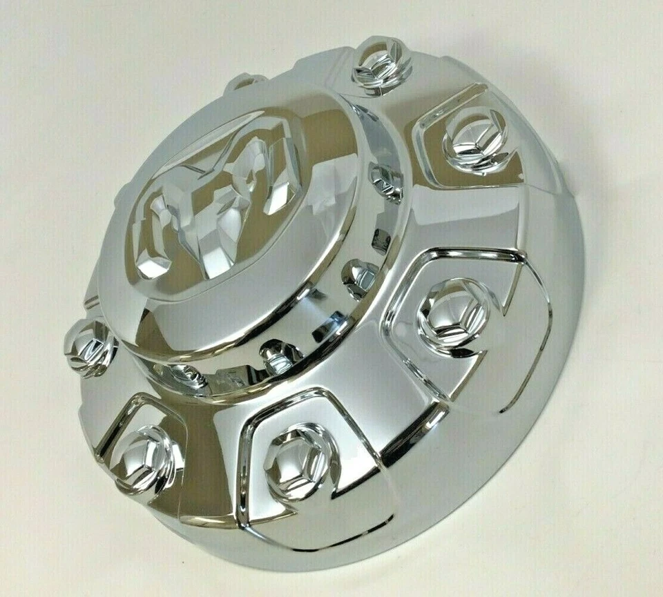 OEM Nuevo 19-25 RAM 3500 Doble Frontal 17" Rueda Cromo Tapacubos Central 68718388AA Foto 2 de 4