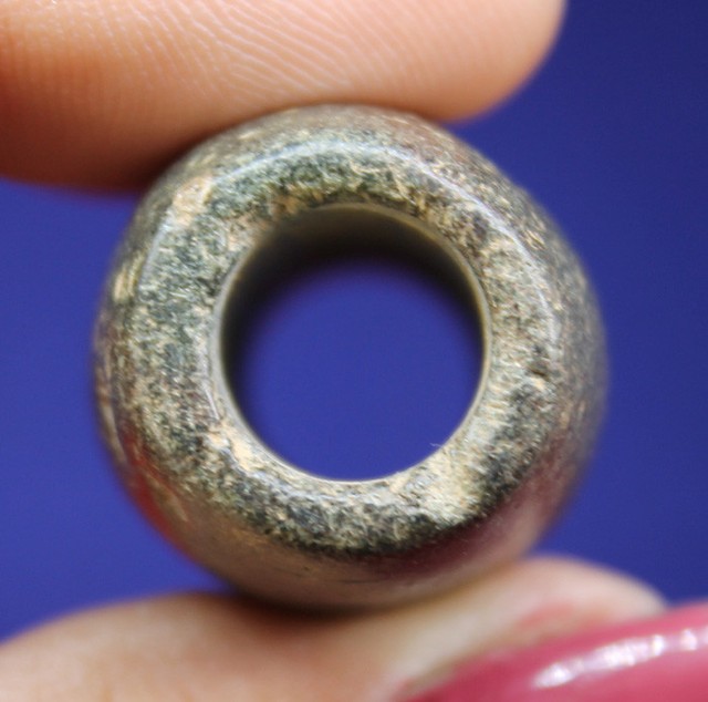 A Great "Tube Type Bannerstone" Authentic Prehistoric Stone Artifact eBay