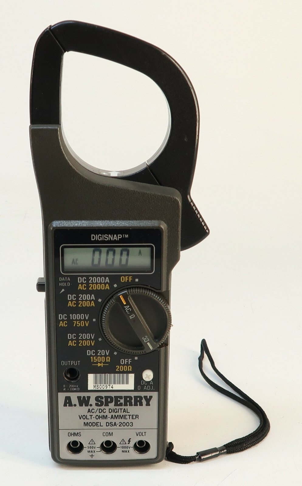 Testeur De Courant De Fuite Numérique Sperry DSA-2434 - Snap-Around, Pour Courant AC | Neuf