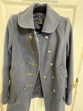 Marc Jacobs Women's Coat, Size XS, Lightly Worn, Detailed Lining, Star Buttons