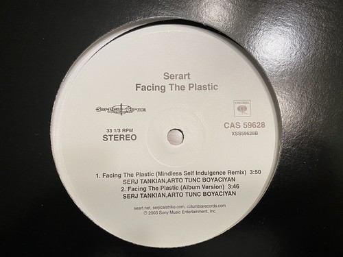 RARE: Serart 12” Single Narina. Serj Tankian, System Of A Down, Bill Laswell - Picture 3 of 3