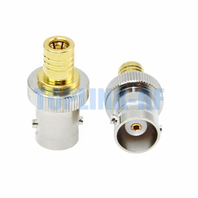 2PCS BNC Female To SMB Female RF Coaxial Adapter Connector Bnc Female Connector