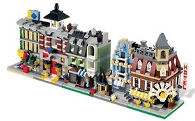 New Lego 10230 MINI MODULAR CITY Cafe Corner Green Grocer Emporium Fire Brigade&nbsp;