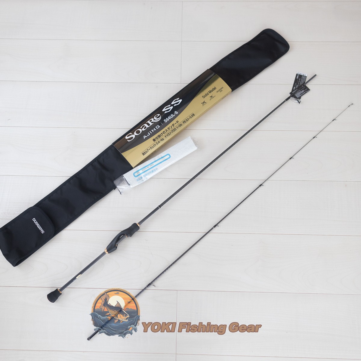 Shimano 22 SOARE SS AJING S64UL-S Spinning rod -Watch ProductVideo