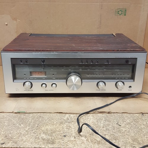 Luxman R-1040 Solid State AM/FM Stereo Receiver *See Wood Finish* PwrsOn - USED