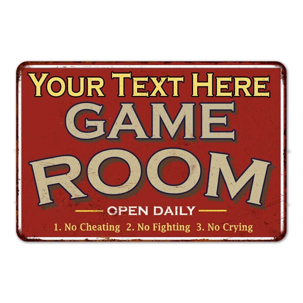 Double Dragon Arcade Sign, Classic Arcade Game Marquee, Game Room Tin Sign  A336