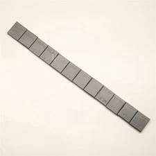 MATTE BLACK LOW PROFILE WHEEL BALANCE STICK ON ADHESIVE WEIGHTS 1/4oz 12 PIECES