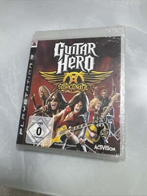 SEALED Guitar Hero: Aerosmith (Sony PlayStation 3, 2008) OVP
