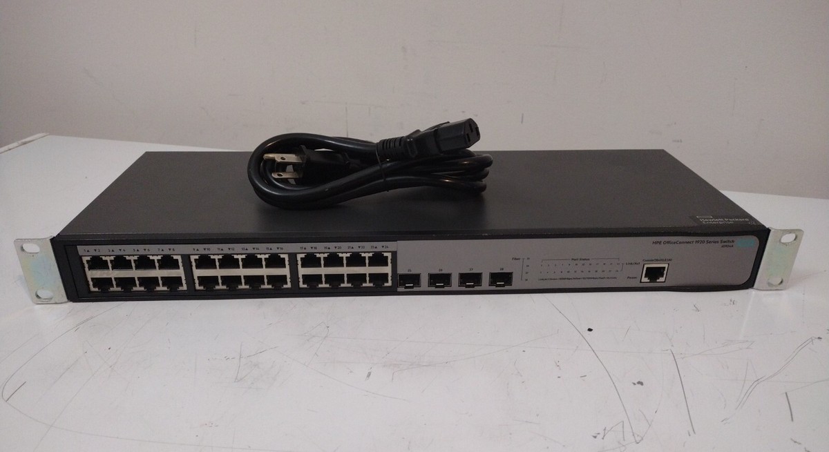 HPE OfficeConnect JG924A 1920 series 24G 24-Port Gigabit Managed