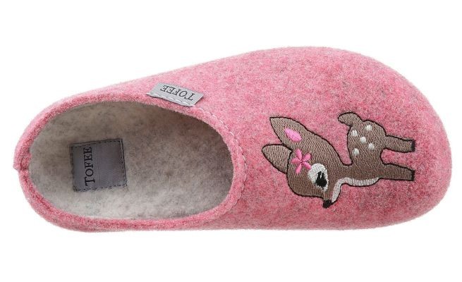 TOFEE KINDER MÄDCHEN HAUSSCHUHE PANTOFFEL ROSA GR.29 *NEU*