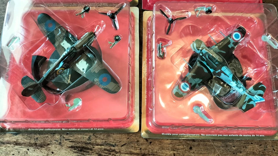 Modellino 1:72 AEREI 2° Guerra Mondiale Lotto 6 Pezzi Descrizione Interno Rarità - Immagine 2 di 4