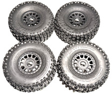 ARRMA MOJAVE 1/7 6S EXB dBOOTS 'FORTRESS' Tire Set 17MM Glued, Black 4 AA
