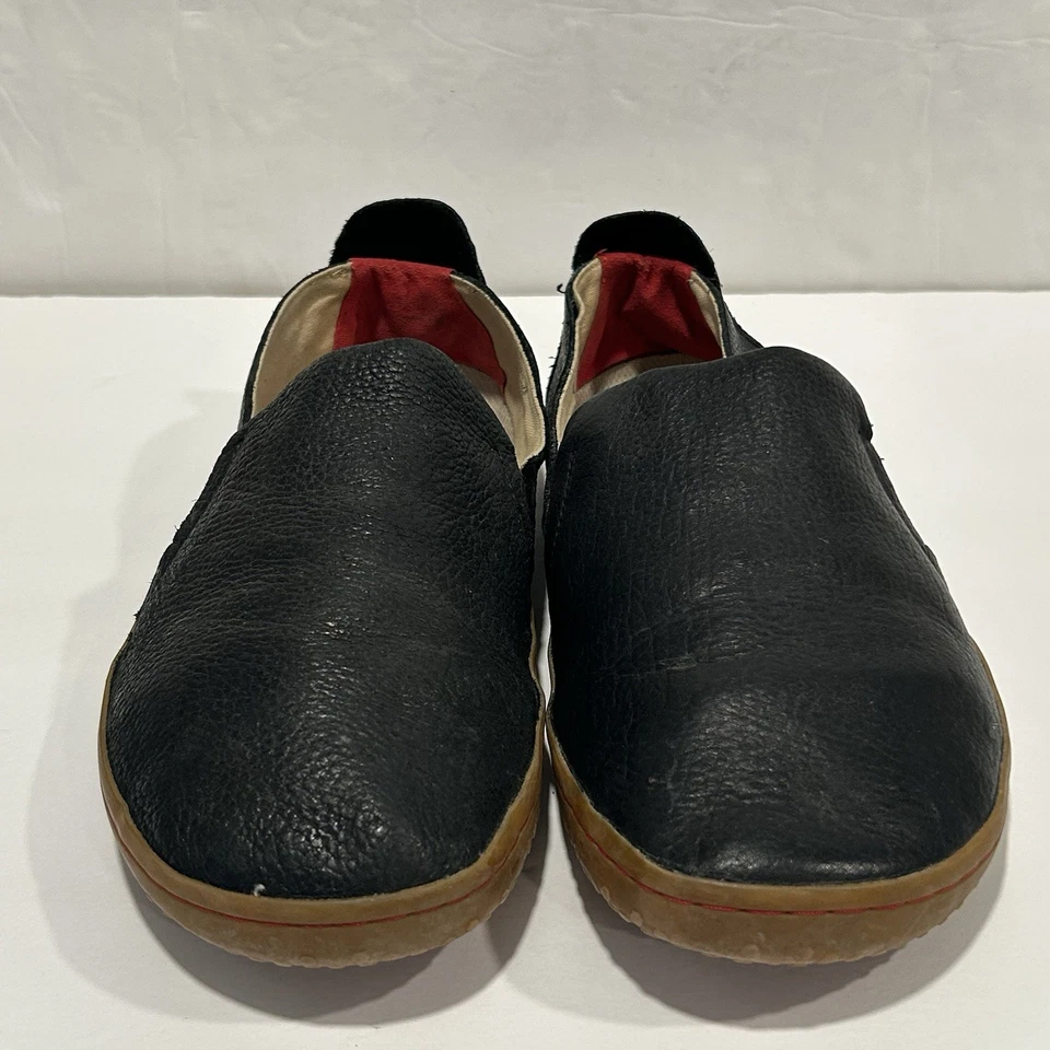 Sapato Vivobarefoot Masculino MATA Preto Couro Selvagem 43m (10 EUA) - Imagem 3 de 4