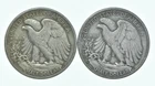 Sharp 50c 1944-S 1941-S Walking Liberty Half Dollar - Collection Lot *562