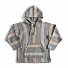 Baja Hoodie Sweatcher Mexican  bl/or  Size S