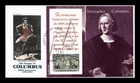 US COVER CHRISTOPHER COLUMBUS $5 SOUVENIR SHEET FIRST DAY ISSUE ARTMASTER